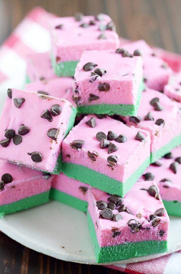 Wait until you see the super short ingredients list for this Watermelon Fudge at Something Swanky -- it makes life easy and the kids will LOVE it!