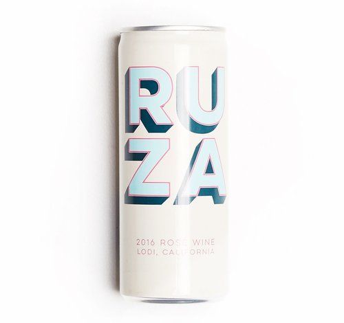 Best canned wines and cocktails taste test at Cool Mom Eats: Ruza's American rosé wine
