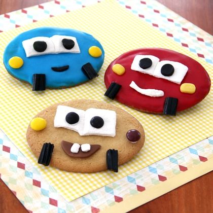Who else is excited for the Disney Cars 3 movie? These easy Cars cookies at Disney.com are perfect for a Disney Cars 3 birthday party