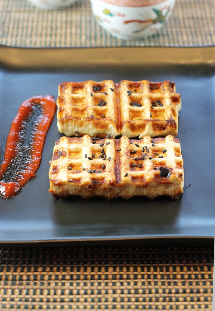Healthy dinner recipes for your picky eater: Waffled Tofu at Food Gal
