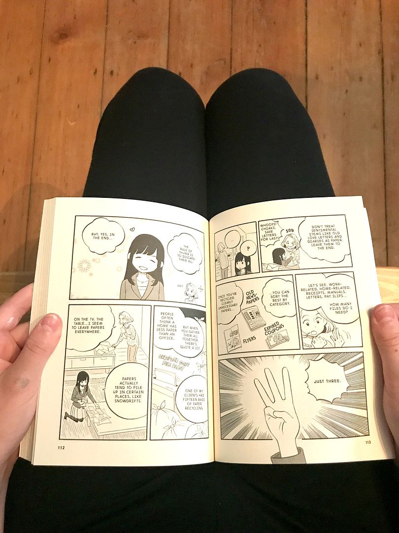 A review of The life-changing manga of tidying up by Marie Kondo | Cool Mom Picks