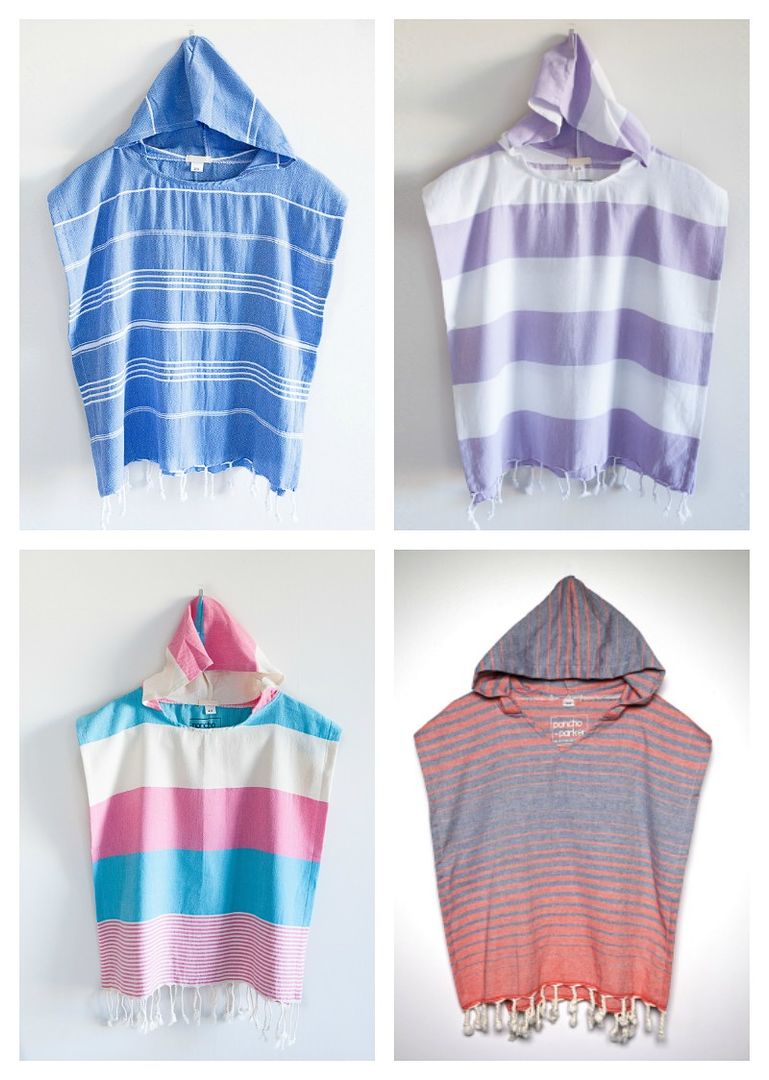 Poncho and Parker: The kids' beach ponchos that multitask in a big way.