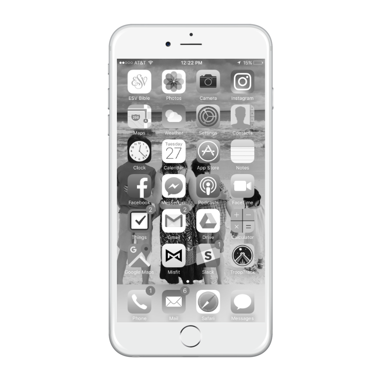 Tip to break iPhone addiction: Set your phone to black & white.