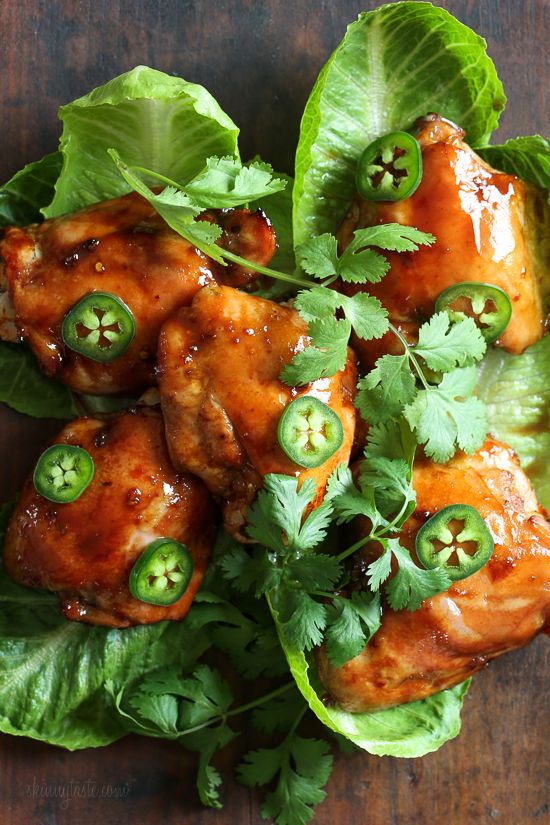 Cool Mom Eats weekly meal plan: Sticky Tamarind Chicken Lettuce Cups at Skinnytaste from the new cookbook, Dinner: Changing the Game, by Melissa Clark