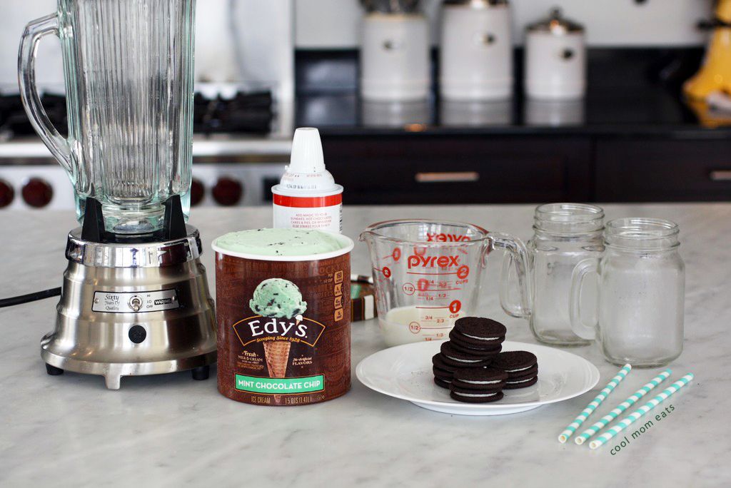 How to make an Oreo St. Patrick's Day Shamrock Shake | Cool Mom Eats