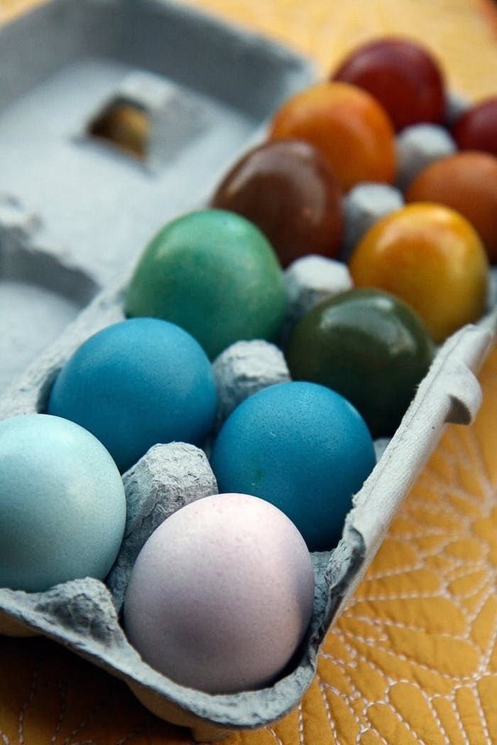 Natural Easter egg dye recipes | photo by Sara Kate Gillingham at The Kitchn