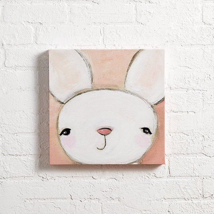 Cool bunny gifts for Easter: Bunny wall art by Creative Thursday at Land of Nod