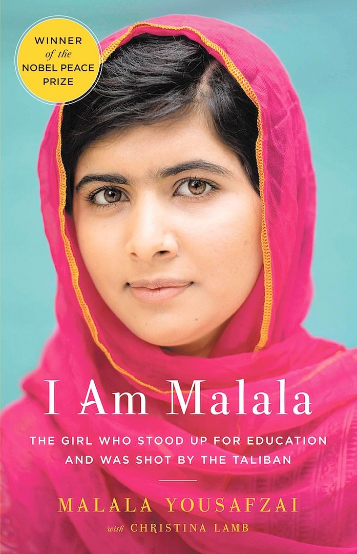 Inspiring children's books about historic women for Women's History Month: I Am Malala by Malala Yousafzai
