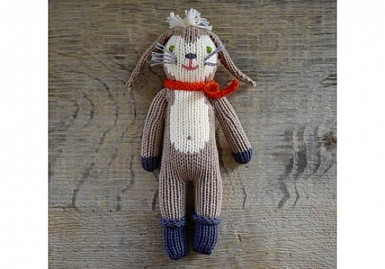 Non-candy Easter basket gifts: Pierre Bunny Rattle via Hammertown