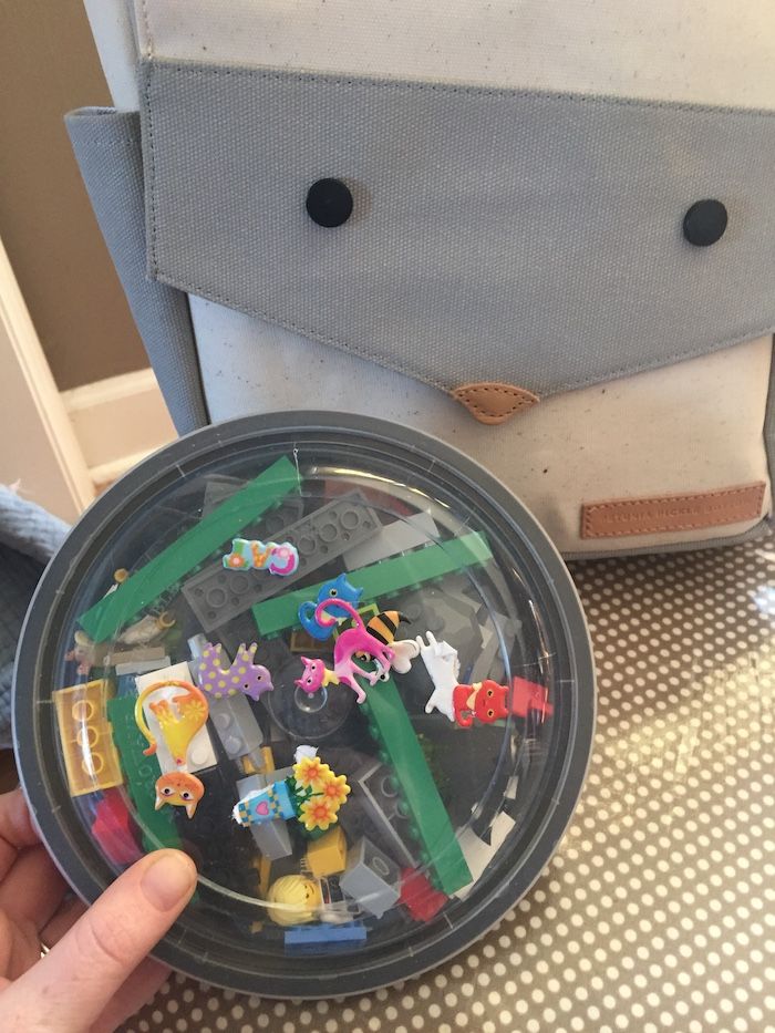 Surprising toy storage solutions: Keep the plastic containers from your takeout for a quick and easy LEGO kit to go.