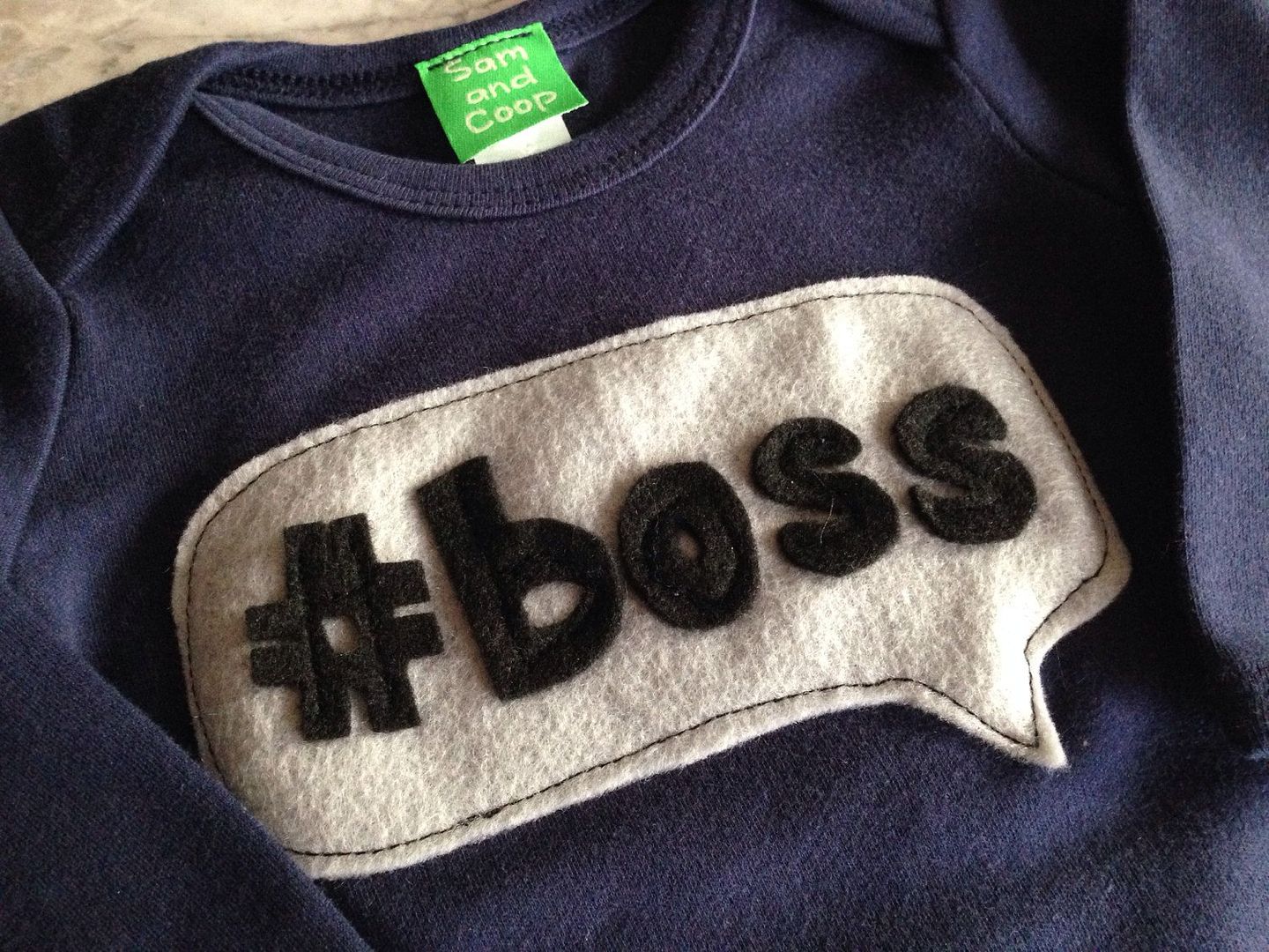 Geeky Baby Onesies: #boss 