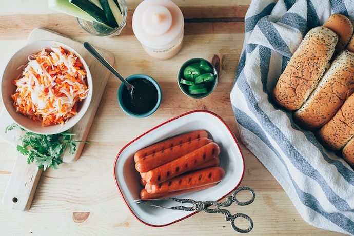 Best recipe for summer grilling: Bahn Mi Hot Dogs | My Name is Yeh