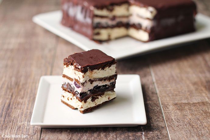 Best summer dessert recipes: DIY homemade ice cream cake using a genius hack at Cool Mom Eats