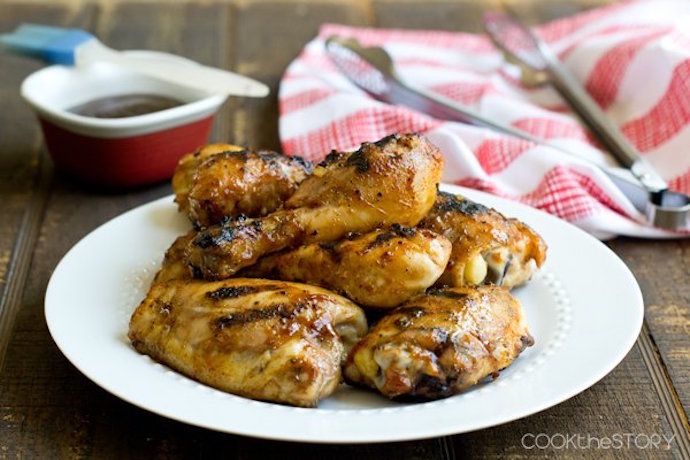 Summer party recipes: Grilled Chicken for a Crowd at Cook the Story
