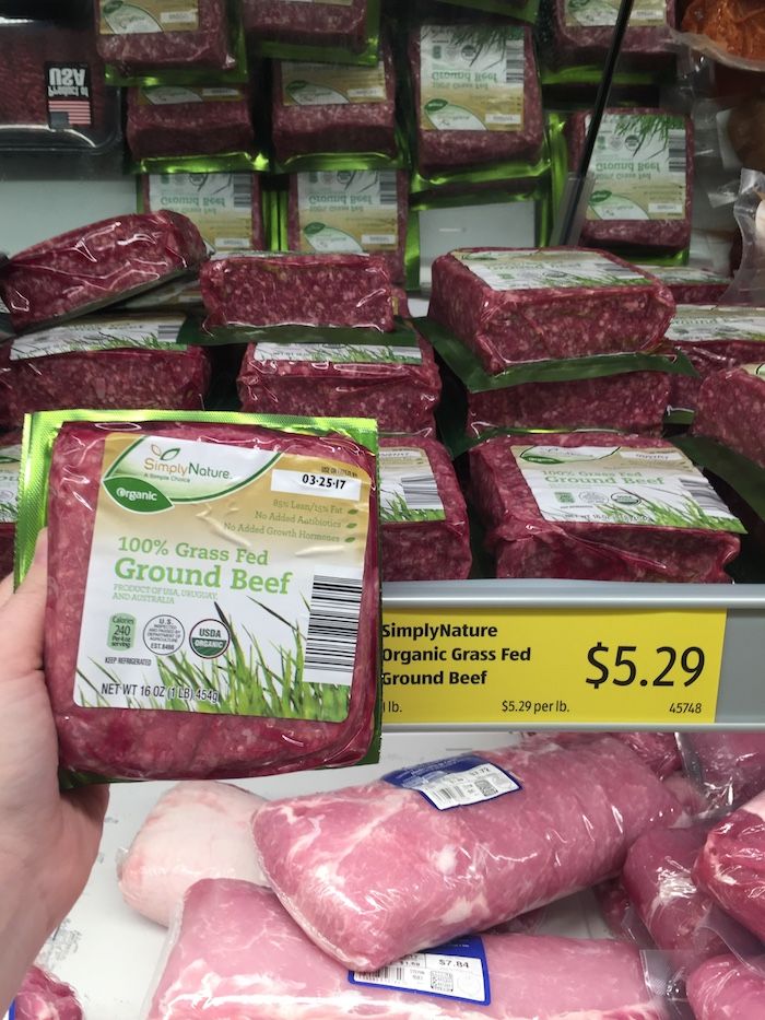 Money-saving finds at Aldi: Grass-fed meat, way cheaper than our regular grocery store. | Cool Mom Eats