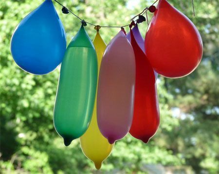 Backyard party ideas: Water Balloon Piñata by Ziggity Zoom