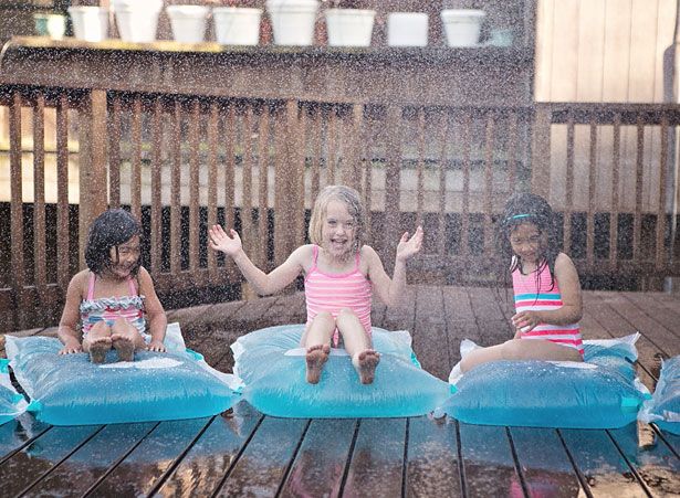 Backyard party ideas: Water Blobs by Hello, Wonderful 