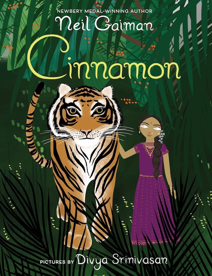 Great early reader summer reading books: Cinnamon by Neil Gaiman and Divya Srinivasan