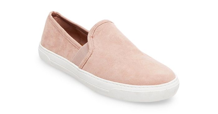 Rose sneaker trend: Slip On sneakers at Target