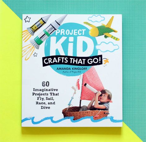 Summer activity books for kids: Project Kid: Crafts That Go by Amanda Kingloff