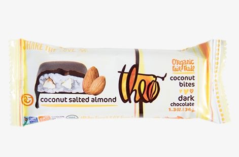 All-natural and allergy-free Easter candy: Theo coconut salted almond bites