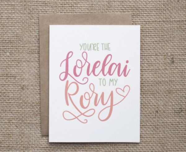 Funniest Mother's Day cards: Gilmore Girls card from Jordyn Alison Designs