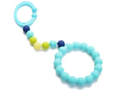chewable stroller or car seat toy from chewbeads | baby shower gift guide chewable stroller or car seat toy from chewbeads | baby shower gift guide