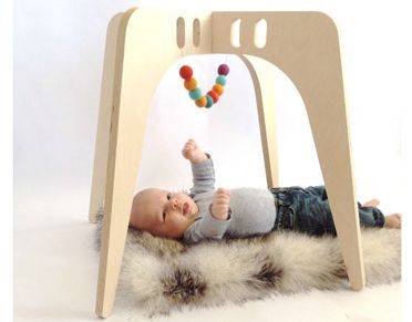 handmade wooden play gym at nin and june | baby shower gift guide handmade wooden play gym at nin and june | baby shower gift guide