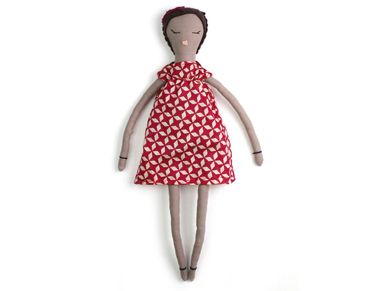handmade petite rag doll at dumyé | baby shower gift guide handmade petite rag doll at dumyé | baby shower gift guide