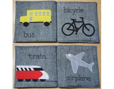 handmade organic cloth books at the binderie | baby shower gift guide handmade organic cloth books at the binderie | baby shower gift guide