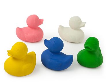 minimalist natural rubber ducks at tiny crane | baby shower gift guide minimalist natural rubber ducks at tiny crane | baby shower gift guide