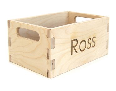 personalized handmade wooden toy crate at little sapling toys | baby shower gift guide personalized handmade wooden toy crate at little sapling toys | baby shower gift guide