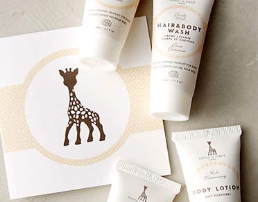 sophie la girafe skincare starter set | baby shower gift guide sophie la girafe skincare starter set | baby shower gift guide