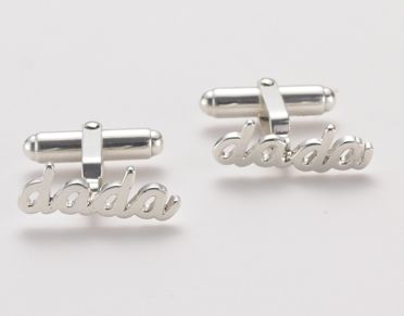 sterling dada cufflinks at tali gillette | baby shower gift guide sterling dada cufflinks at tali gillette | baby shower gift guide