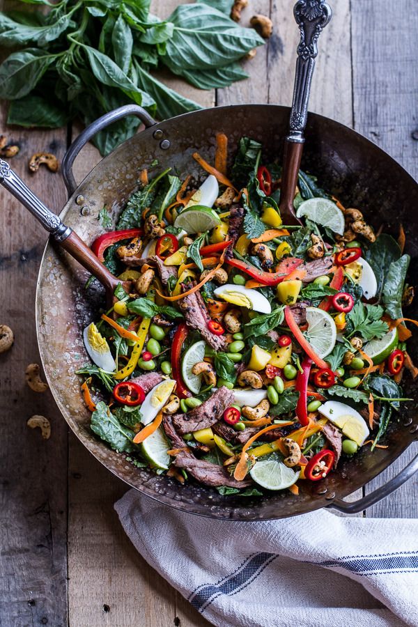 How to cook a perfect steak | Thai Steak Salad from Half Baked Harvest