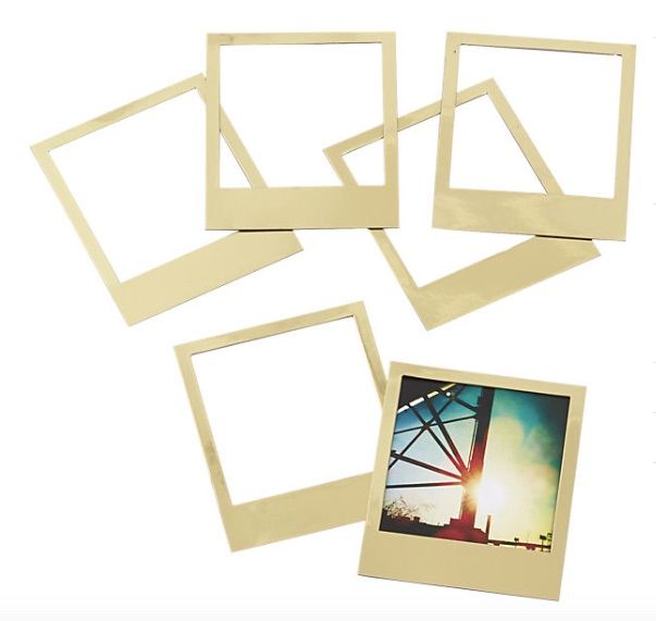 The coolest gifts for photographers: Magnetic Gold Frames from CB2