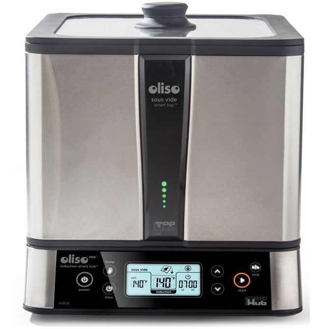 Cool Mom Eats holiday gift guide 2016: The Oliso SmartHub is a 2-in-1 sous vide and induction cooktop - perfect for the cook who has everything!