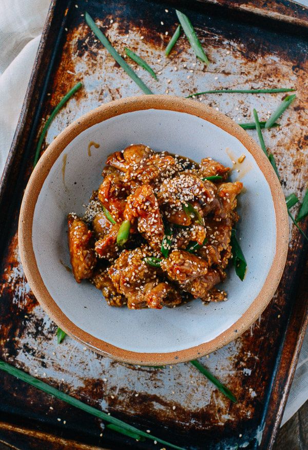 Cool Mom Eats weekly meal plan: Lighter Sesame Chicken at The Woks of Life