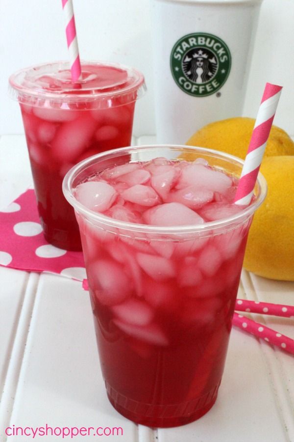 Starbucks copycat recipes: This Copycat Starbucks Passion Tea Lemonade is so easy to make, you'll never need to buy it again. |Cincy Shopper