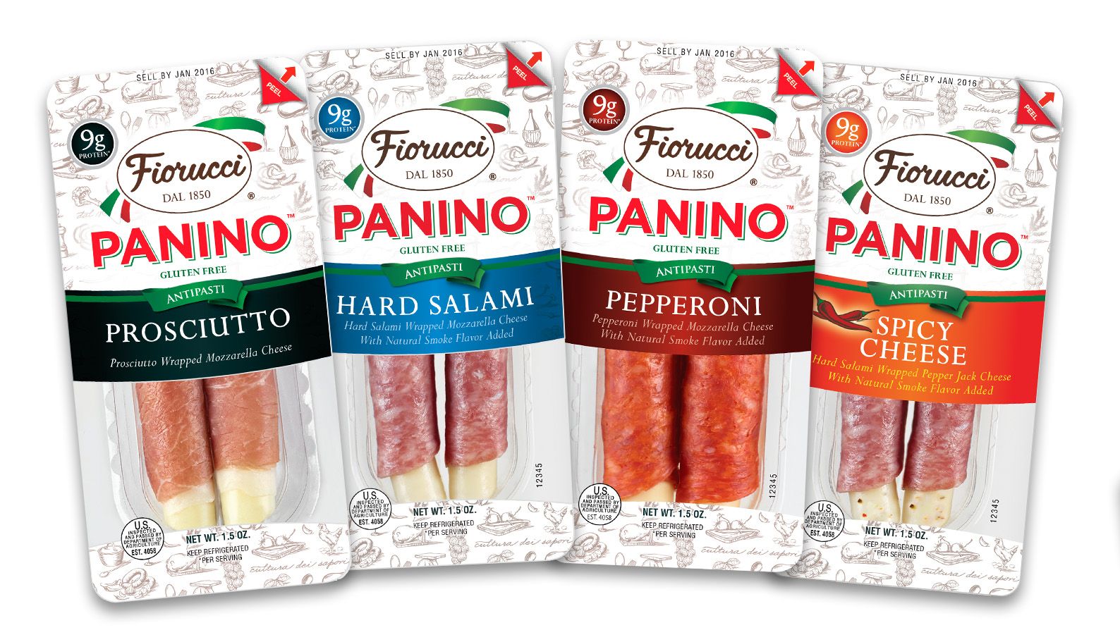 Fiorucci Paninos—authentic Italian cured meats wrapped around tasty cheese—make an easy on-the-go, gluten free snack that gives a burst of energy without the sugar crash. One of our new favorites! | Cool Mom Eats