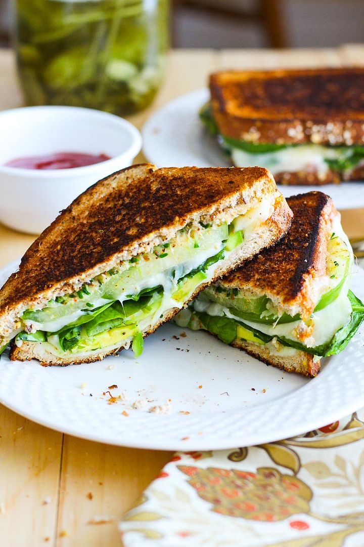 The Green Goddess Grilled Cheese Sandwich for when you want to sneak some leafy vegetables in your diet. | The Girl on the Bloor