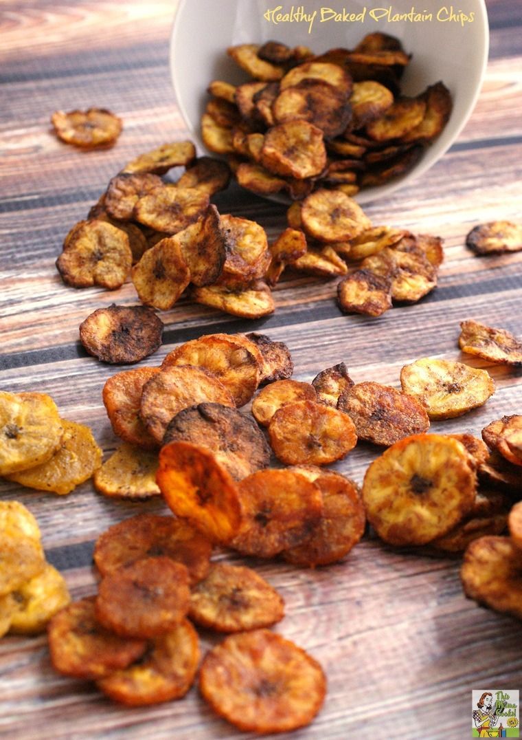 Allergy free snack recipes: These Healthy Baked Plantains are amazing with Mexican food, or any time of the day! | This Mama Cooks