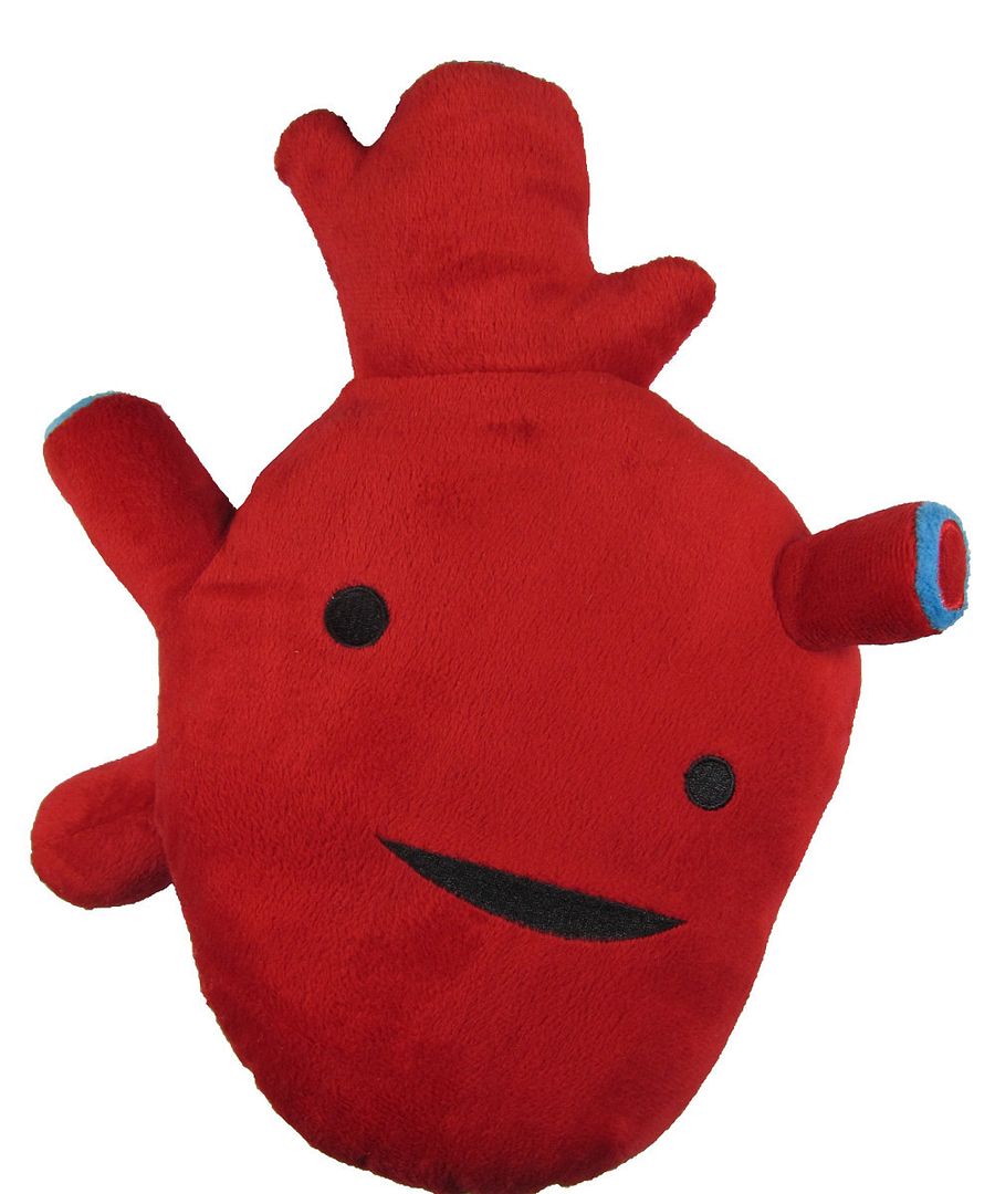 Valentine's Day gifts for kids: Heart organ plush from I Heart Guts