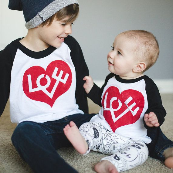 Valentine's Day gifts for kids: Love Tee from Plucky Mustard
