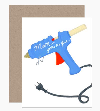 Funniest Mother's Day cards: You're the Glue card by Dear Hancock
