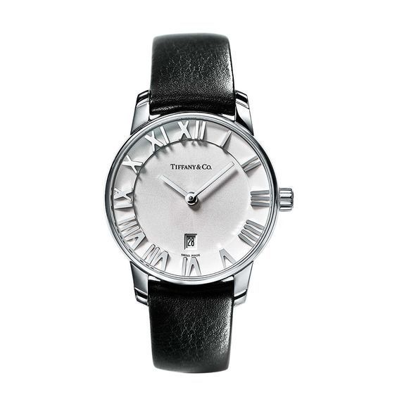 Custom gifts for mom: Atlas stainless watch with personalized engraving at tiffany