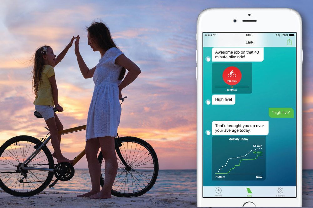 New Year's resolution apps: Lark app to help you keep your fitness goals