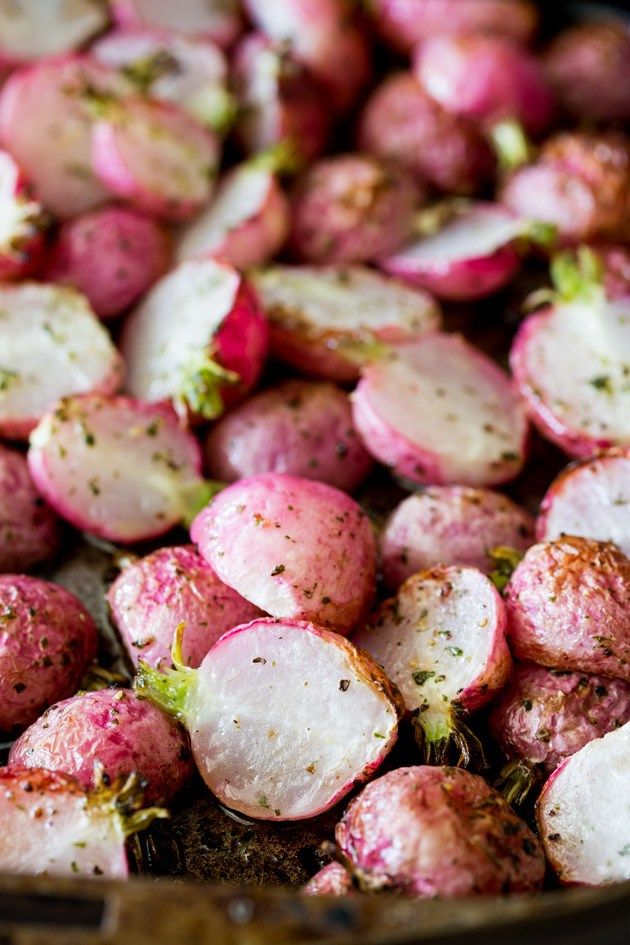 Unexpected veggie recipes: Roasted Radishes at Sprinkles and Sprouts