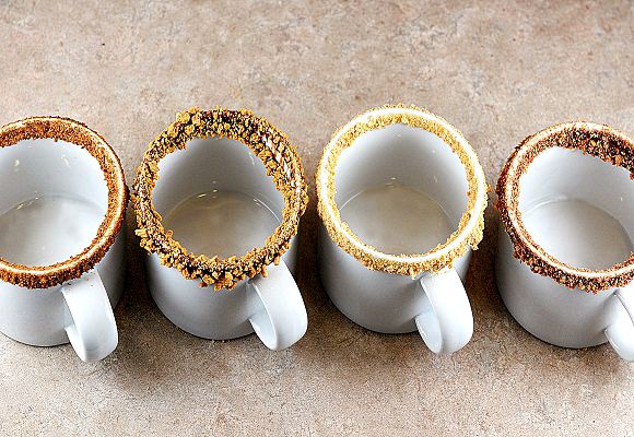 Use this clever idea for a Cereal Hot Chocolate Bar to turn plain old hot chocolate into a killer snack that will have the kids freaking out. | Tablespoon