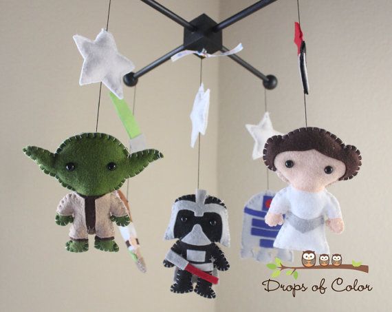 Star Wars guide: Star Wars mobile from Drops of Color on Etsy